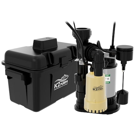 K2 Pumps Compact Primary and Backup Pump System SPC03301K