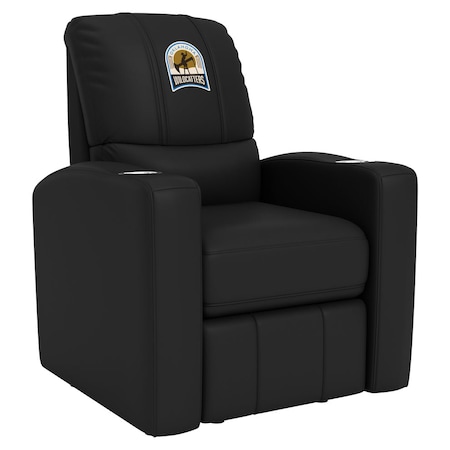 Dreamseat Stealth Recliner with Oklahoma Wildcatters Primary Logo XZ52082CDSMHTBLK-PSPBR0050