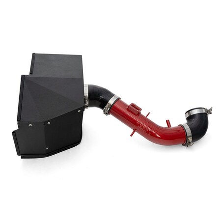 Hps Performance Air Intake Kit with Heat Shield, Red, 827-730R