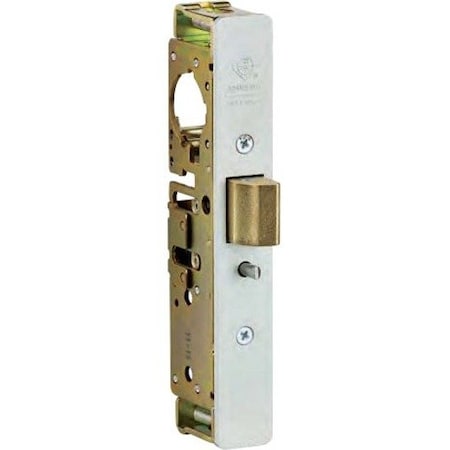 Adams Rite Heavy Duty Deadlatch 1-1/8" Right Hand; 2-5/8" Flat Mortised Strike Clear Anodized Aluminum 490036201628