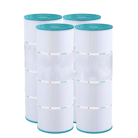 Hurricane Premium Pool Filter Cartridge - Replacement for Pleatco PA81-4-M, Unicel C-7483, 4PK HF7483-04