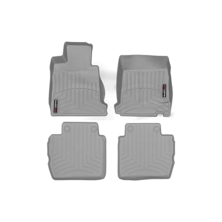 Weathertech Grey, Front and Rear Floorliners 46202-1-4