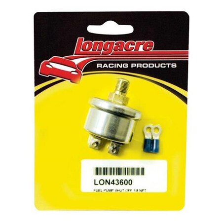 Longacre 52-43600 Fuel Pump Shut of F 0.12 in. NPT LON52-43600
