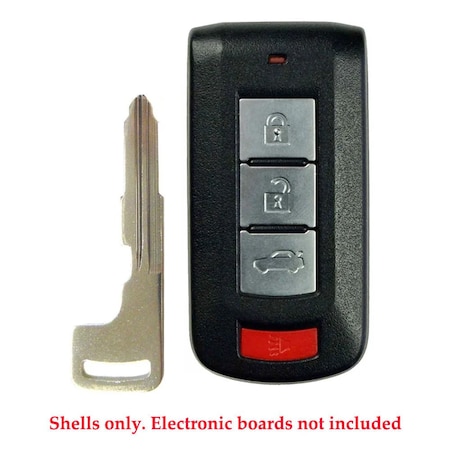 Aks Keys 2008 - 2016 Mitsubishi Lancer Evo Smart Key Shell 4B RS-MITSUBISHI-18