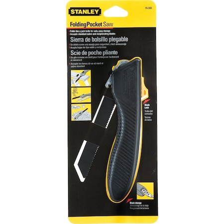 Stanley 6'' Blade Folding Pocket Saw 15-333