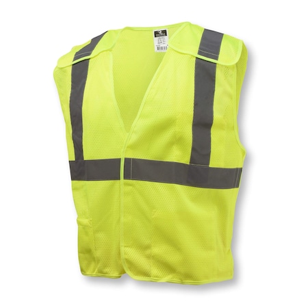Radians Large High Visibility Vest, Silver SV4GML