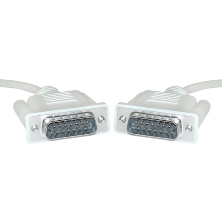 Cable Wholesale CableWholesale Apple/Mac Monitor Cable, DB15 Male, 15 Conductor, 6 foot 10D2-01106
