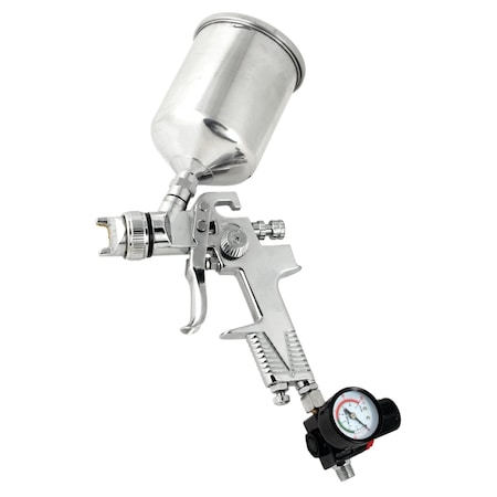 Performance Tool HVLP Spray Gun, 1.8 mm, Gravity Feed, 700cc Cup, 15-45 PSI M711