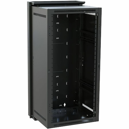 Middle Atlantic WALL RACK SECTIONAL FITS 20", DEEP EQUIP 24 RMU 42.00", BLACK FINISH DWR-24-22
