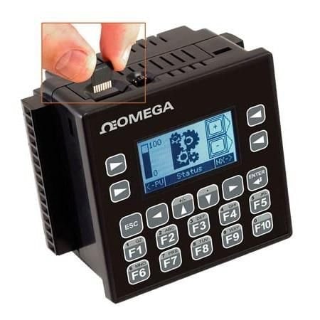 Omega All-In-One Controllers PLC, HMI, I/O, & Data Logging HE-XE104