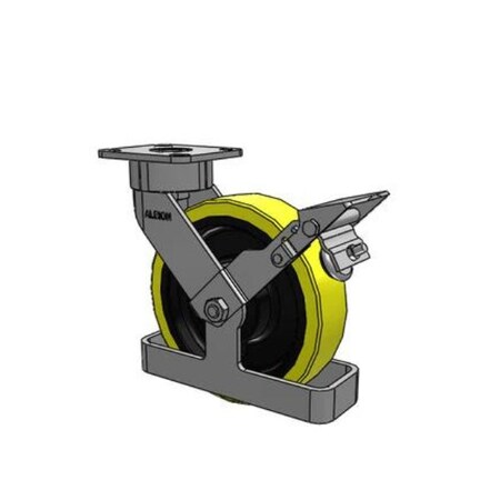 Albion Caster, Maintenance-Free, 8x2, 28PF08228SFBKTO 28PF08228SFBKTO