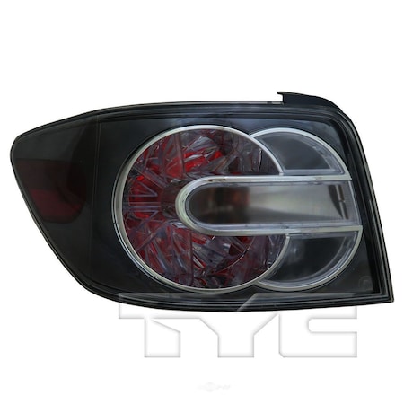 Tyc Capa Certified Tail Light Assembly 11-6596-00-9