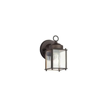 Kichler New Street 1-Light Outdoor Wall Lantern, Olde Bronze 9611OZ