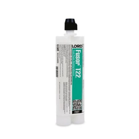 Lord Fusor Adhesives 2-Part Fast Bonding Adhesive, 10.1 oz Cartridge, Brown, Liquid T22
