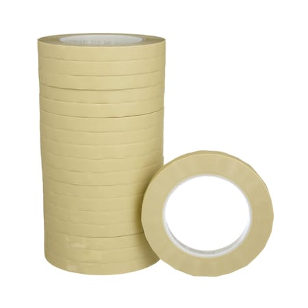 Scotch Fine Line Tape Green, 1/2x60yd, 5 mil, PK72, 1/2 in W x 60 yd L, 5 mil Thick, 72 PK 70-0060-2866-9