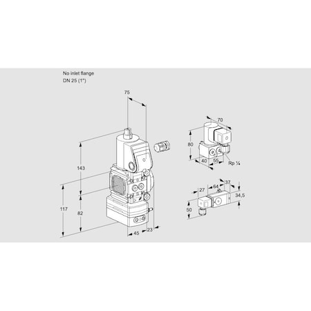 Honeywell Kromschroder VAD1-/25R/NW-100A KS88032235