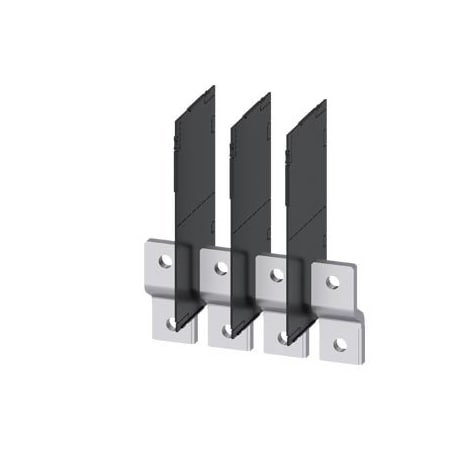 Siemens bus connector extended front mounted 4 units accessory for: 3VA13/14 3VA9484-0QB00