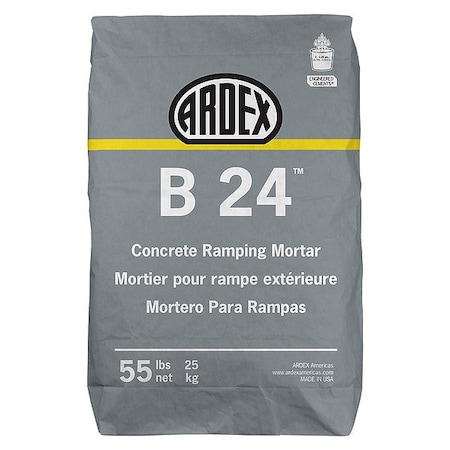 Ardex Mortar, Gray, 55 lb, Bag 45776