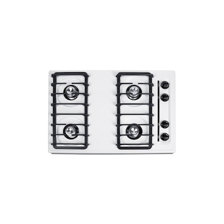 Summit Appliance 30 in Wide 4-Burner Gas Cooktop WNL053I