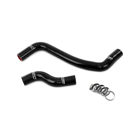 Hps Performance High Temp Reinforced Silicone Radiator Coolant Hose Kit, Black,  57-2124-BLK