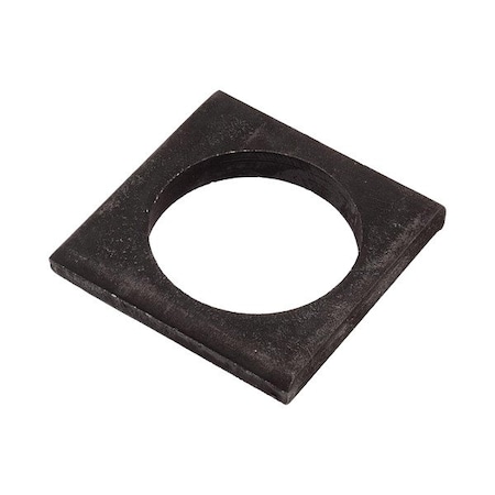 Zoro Select Square Washer, Fits Bolt Size M36 , Steel Black Oxide Finish Z89M36