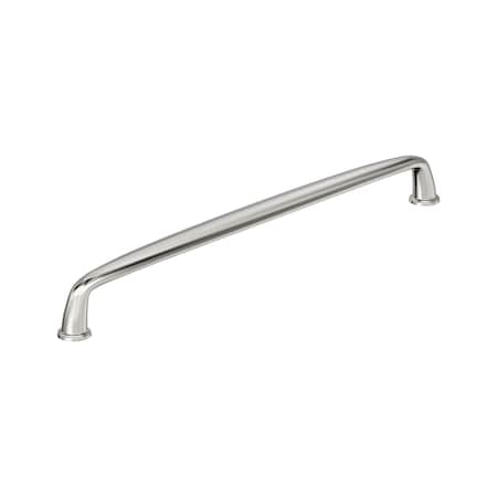 Amerock Kane 10-1/16 inch 256mm Center-to-Center Polished Nickel Cabinet Pull BP53810PN