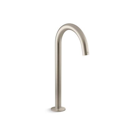 Kohler Components Touchless 0.5 gpm single-hole lavatory faucet with Kinesis sensor technology, Tube design 103MT96-SANA-BN