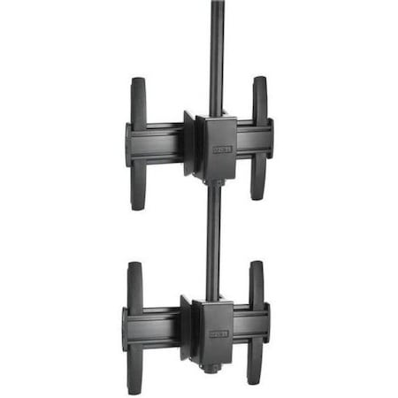 Chief Fusion Medium TV Ceiling Mount - For 32-65 Inch TVs - Single Monitor VESA Mount - Black MCM1U