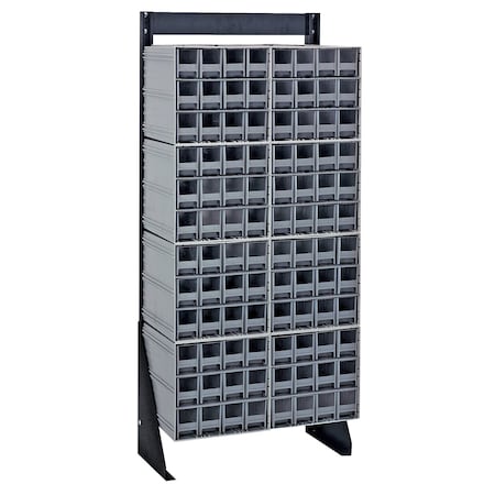 Quantum Storage Systems 48in SINGLE SIDE INTERLOCKING CABINET UNIT QIC-148-122GY