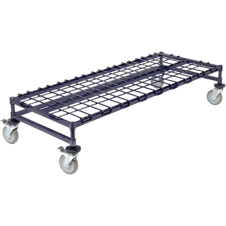 Global Industrial Nexelon Mobile Dunnage Rack 24"W x 24"D - 4 Swivel Casters 561957A