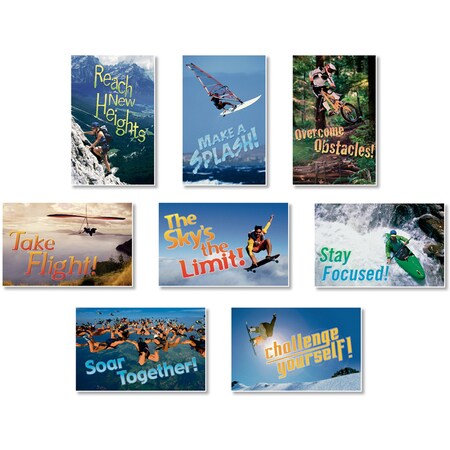 North Star Teacher Resources Extreme Motivators Bulletin Board Set NS3022