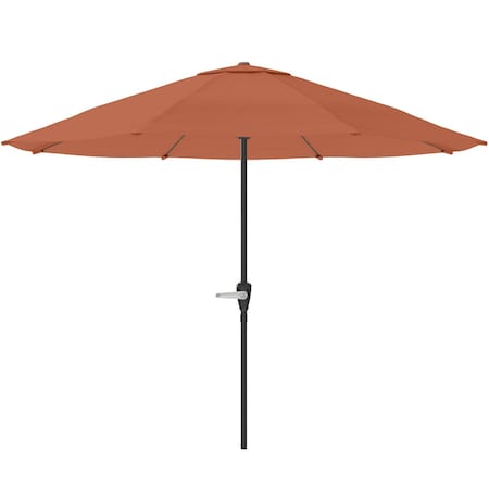 Pure Garden 9-Foot Outdoor Patio Umbrella, Orange 50-101-TC