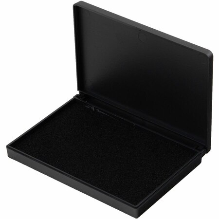Charles Leonard CLI Stamp Pad, 2-3/4" x 4-1/4", Nontoxic, Reinkable, Black 92220