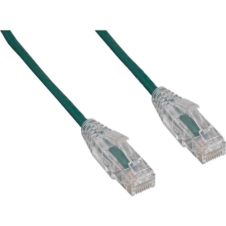 Enet CAT6 GREEN 2FT SNAGLESS MOLDED BOOT CBL C6-GN-SCB-2-ENC