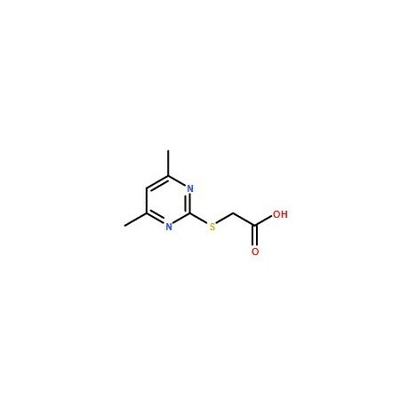 Ak Scientific 2-[(4, 6-Dimethylpyrimidinyl)-2-thio]acetic acid (5g), CAS 55749-30-9 Z2470-5g