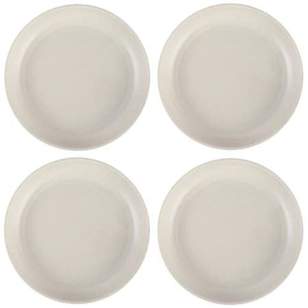 Cravings By Chrissy Teigen 4 Piece 8.6 Inch Round Stoneware Dinner Bowl Set in Oat Milk 96211.04RR