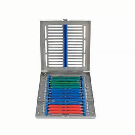 Jorgensen Laboratories Premium Small Animal Dental Scaler/Probe Kit, Silicone Handle J1513A