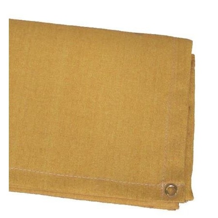 Tarps Now Welding Blankets, 10 ft L., 8 ft W., Yellow WBGSF24-810