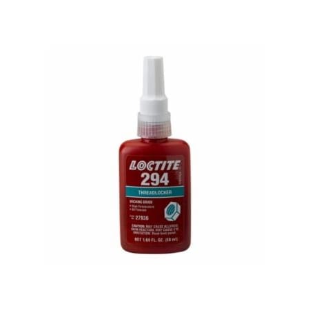 Loctite 294 Threadlockers, Wicking Grade/High Temperature, 50 mL, Green 442-232774