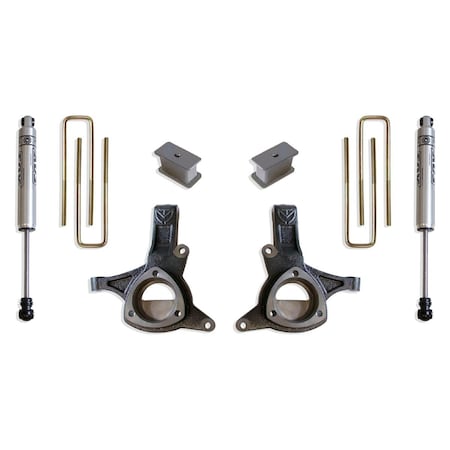 Whole-In-One 4.5 in. Lift Kit 2wd W-fox Shocks 2007-2016 GM 1500 WH2452180