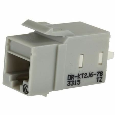 Ortronics 1 PORT KEYSTONE JACK CAT 6 KT2J6-78