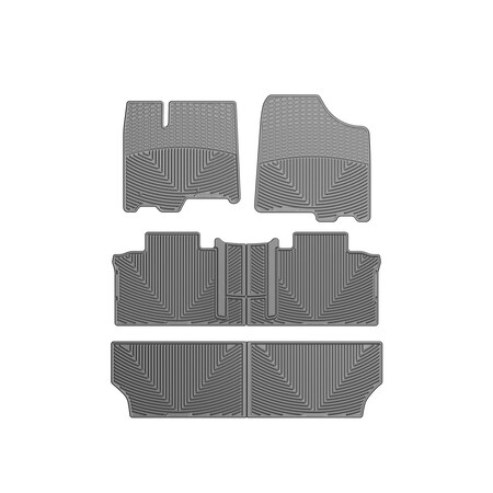 Weathertech Grey, Front, Rear, and Rear All Weather Floor Mats WTCG202244245