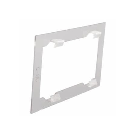 Jackson Safety Welding Helmet Large Window Mag Lens Holder, 2 in x 4-1/4 in, Polycarbonate 138-15974