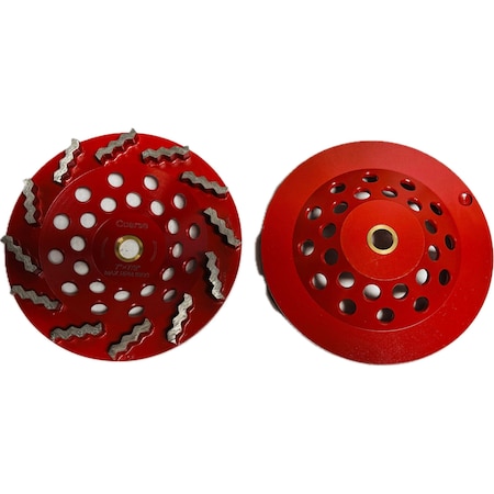 Vantage Product E Segmented Cup Wheel, Concrete Cutting, 7' SWSEG712A3-M