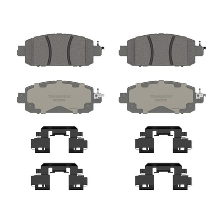 Wagner Brake OEX Front Disc Brake Pad Set Premium Ceramic, OEX2310