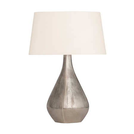 Hudson Valley Lighting Fieldston 1 Light Table Lamp in Warm Silver Finish L5429-WRS