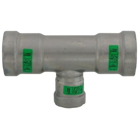 Viega MegaPress tee P1 1.5 P2 1.5 P3 1 carbon steel zinc-nickel coating 25370