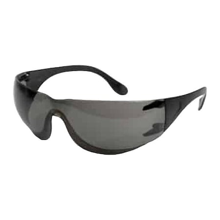 Moldex 5000 Series, Safety Glasses Anti-Fog & Anti-Scratch, Smoke Lens w/ Overmold, Smoke Frame, Half-Frame 5002S-1