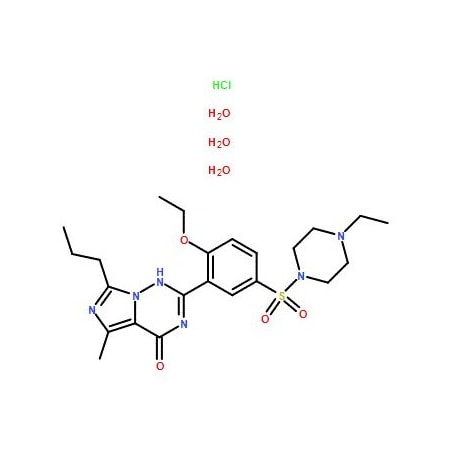 Ak Scientific Vardenafil hydrochloride trihydrate (250mg), CAS 330808-88-3 4146AH-250mg
