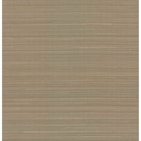 York Wallcoverings Abaca Weave Brown Wallpaper GL0502